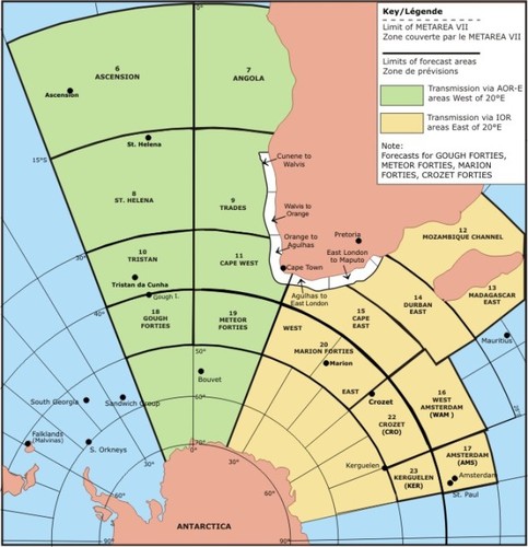 Met area VII ©  SW